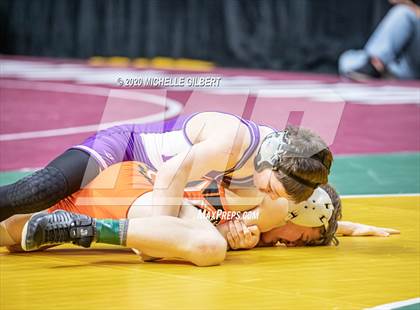 Thumbnail 2 in NYSPHSAA Wrestling D2 Rat tail and Round 1 (99lbs to 145lbs) photogallery.