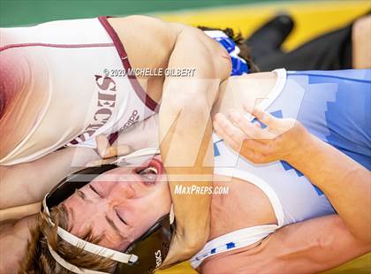 Thumbnail 1 in NYSPHSAA Wrestling D2 Rat tail and Round 1 (99lbs to 145lbs) photogallery.