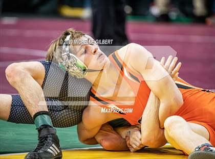 Thumbnail 2 in NYSPHSAA Wrestling D2 Rat tail and Round 1 (99lbs to 145lbs) photogallery.