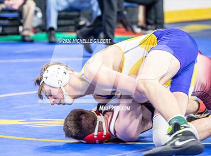 Thumbnail 1 in NYSPHSAA Wrestling D2 Rat tail and Round 1 (99lbs to 145lbs) photogallery.