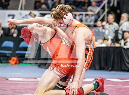 Thumbnail 1 in NYSPHSAA Wrestling D2 Rat tail and Round 1 (99lbs to 145lbs) photogallery.