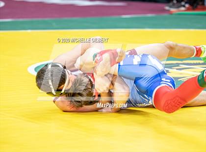 Thumbnail 1 in NYSPHSAA Wrestling D2 Rat tail and Round 1 (99lbs to 145lbs) photogallery.