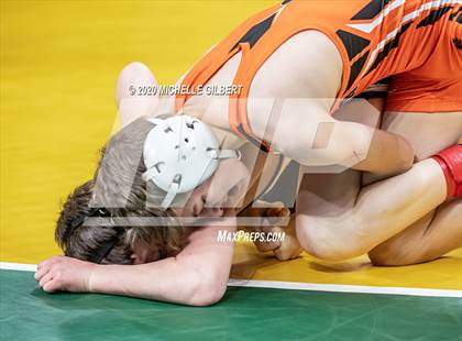 Thumbnail 3 in NYSPHSAA Wrestling D2 Rat tail and Round 1 (99lbs to 145lbs) photogallery.