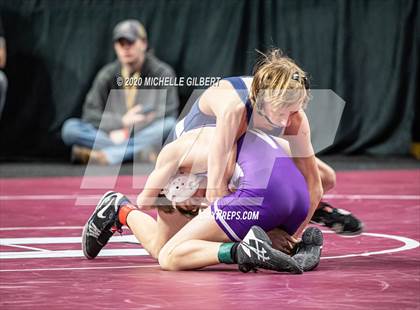 Thumbnail 1 in NYSPHSAA Wrestling D2 Rat tail and Round 1 (99lbs to 145lbs) photogallery.