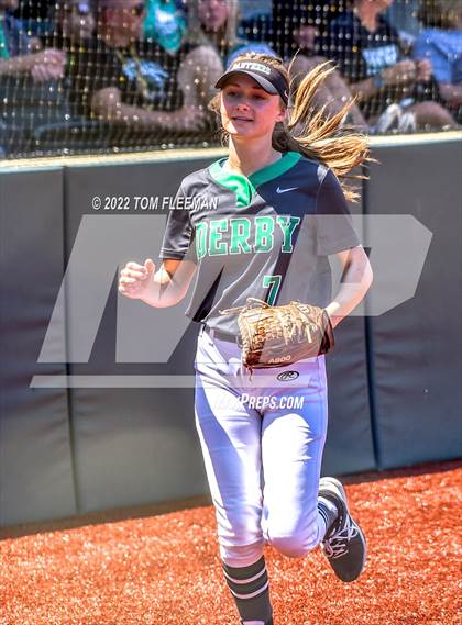 Thumbnail 3 in Derby vs Northwest Wichita (KSHSAA 6A 3rd Place Championship) photogallery.