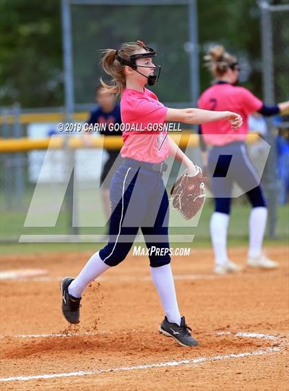 Thumbnail 1 in Amelia County vs Washington (DH Conley Easter Tournament) photogallery.