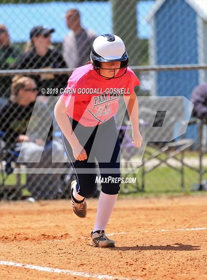 Thumbnail 1 in Amelia County vs Washington (DH Conley Easter Tournament) photogallery.