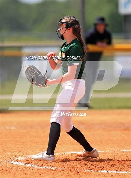 Thumbnail 3 in Amelia County vs Washington (DH Conley Easter Tournament) photogallery.