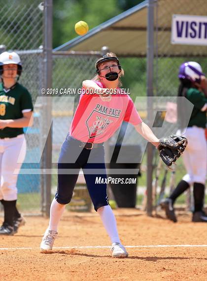 Thumbnail 3 in Amelia County vs Washington (DH Conley Easter Tournament) photogallery.
