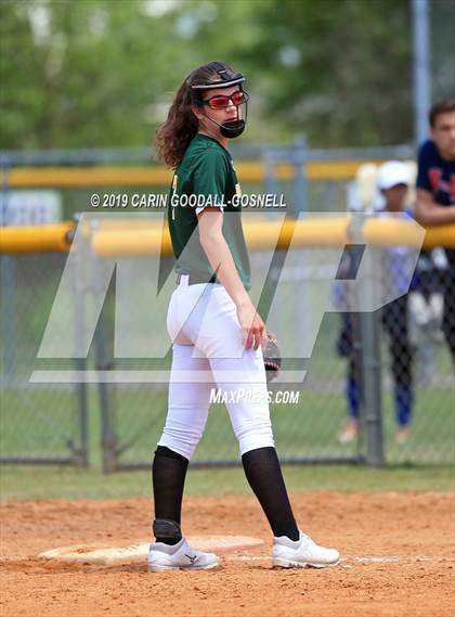 Thumbnail 1 in Amelia County vs Washington (DH Conley Easter Tournament) photogallery.