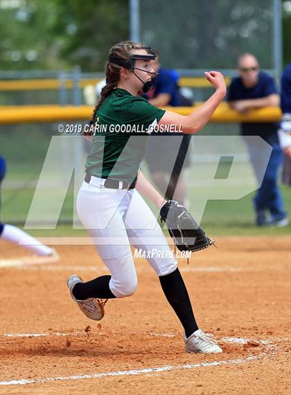 Thumbnail 1 in Amelia County vs Washington (DH Conley Easter Tournament) photogallery.