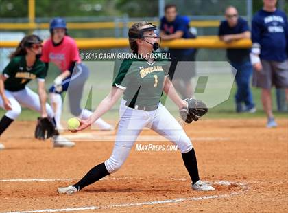 Thumbnail 2 in Amelia County vs Washington (DH Conley Easter Tournament) photogallery.