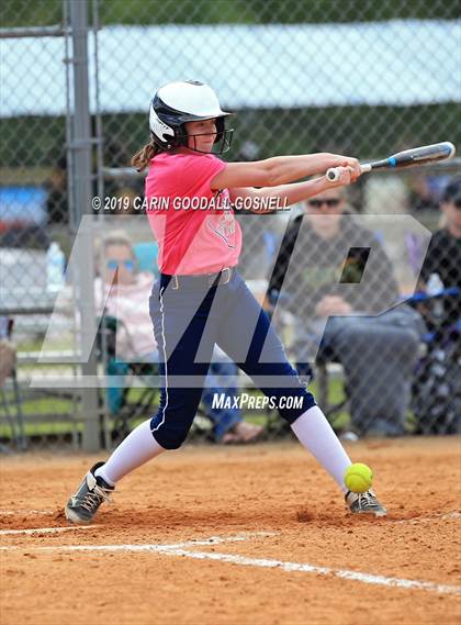 Thumbnail 1 in Amelia County vs Washington (DH Conley Easter Tournament) photogallery.