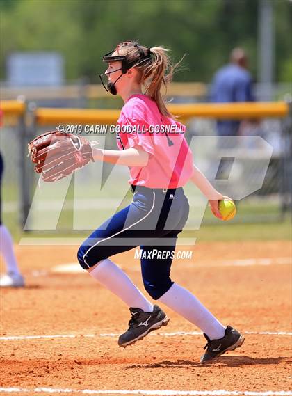 Thumbnail 3 in Amelia County vs Washington (DH Conley Easter Tournament) photogallery.