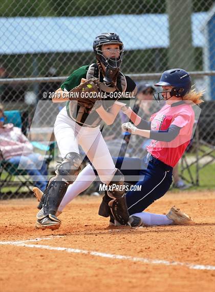 Thumbnail 2 in Amelia County vs Washington (DH Conley Easter Tournament) photogallery.