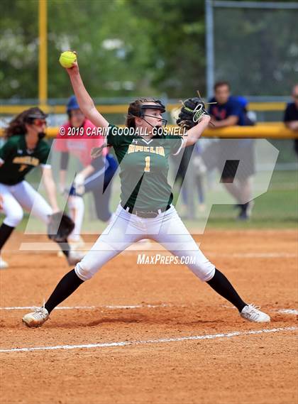 Thumbnail 1 in Amelia County vs Washington (DH Conley Easter Tournament) photogallery.