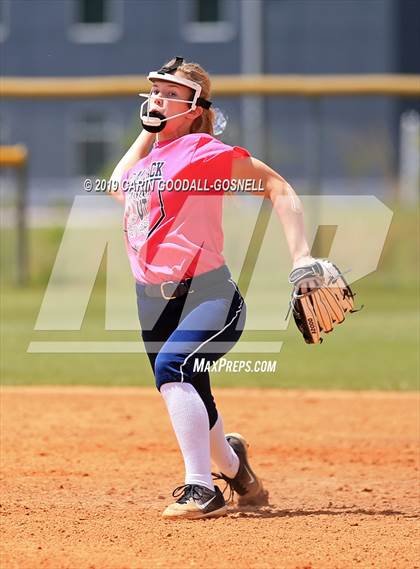 Thumbnail 3 in Amelia County vs Washington (DH Conley Easter Tournament) photogallery.