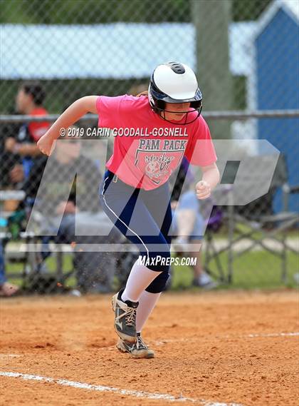 Thumbnail 3 in Amelia County vs Washington (DH Conley Easter Tournament) photogallery.