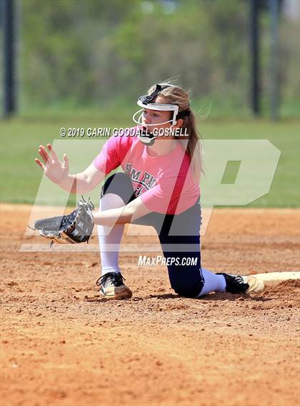 Thumbnail 2 in Amelia County vs Washington (DH Conley Easter Tournament) photogallery.