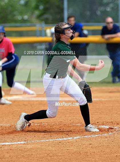 Thumbnail 3 in Amelia County vs Washington (DH Conley Easter Tournament) photogallery.