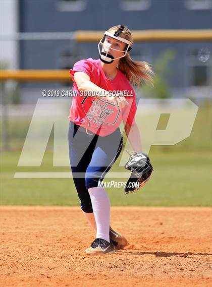Thumbnail 2 in Amelia County vs Washington (DH Conley Easter Tournament) photogallery.