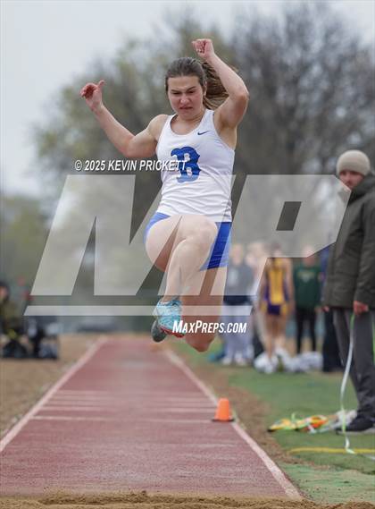 Thumbnail 1 in Longmont Invite Track and Field 2025 (Field) photogallery.