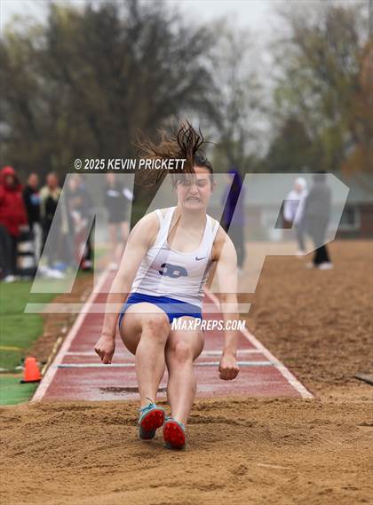 Thumbnail 1 in Longmont Invite Track and Field 2025 (Field) photogallery.