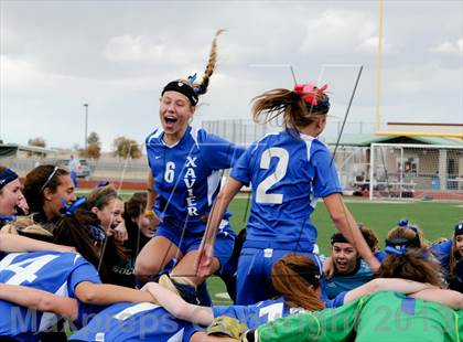 Thumbnail 3 in Xavier College Prep vs. Desert Vista (AIA D1 Final) photogallery.