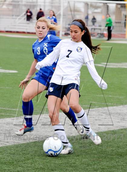 Thumbnail 2 in Xavier College Prep vs. Desert Vista (AIA D1 Final) photogallery.