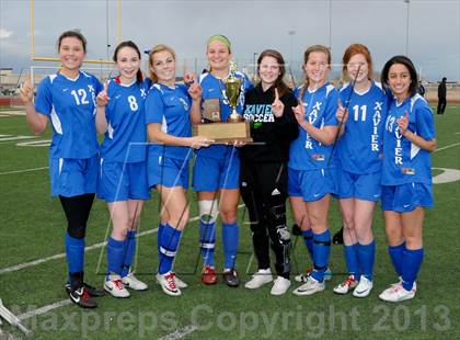 Thumbnail 1 in Xavier College Prep vs. Desert Vista (AIA D1 Final) photogallery.