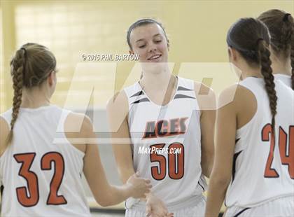 Thumbnail 3 in Jonathan Alder vs Amanda-Clearcreek (Teays Valley Jeff Sheets Holiday Classic) photogallery.