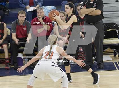 Thumbnail 2 in Jonathan Alder vs Amanda-Clearcreek (Teays Valley Jeff Sheets Holiday Classic) photogallery.