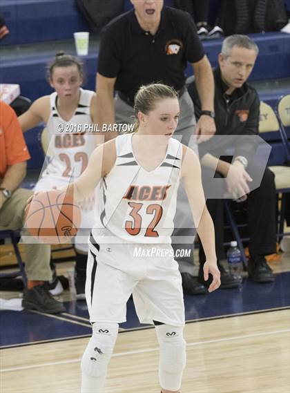 Thumbnail 2 in Jonathan Alder vs Amanda-Clearcreek (Teays Valley Jeff Sheets Holiday Classic) photogallery.