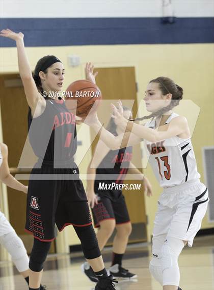 Thumbnail 1 in Jonathan Alder vs Amanda-Clearcreek (Teays Valley Jeff Sheets Holiday Classic) photogallery.