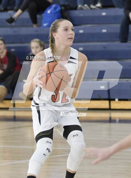 Thumbnail 2 in Jonathan Alder vs Amanda-Clearcreek (Teays Valley Jeff Sheets Holiday Classic) photogallery.