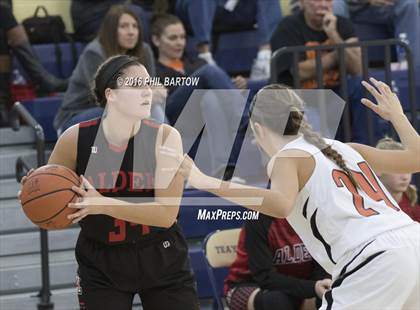 Thumbnail 3 in Jonathan Alder vs Amanda-Clearcreek (Teays Valley Jeff Sheets Holiday Classic) photogallery.