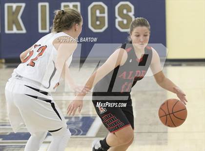 Thumbnail 3 in Jonathan Alder vs Amanda-Clearcreek (Teays Valley Jeff Sheets Holiday Classic) photogallery.