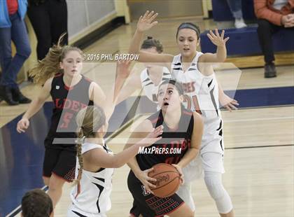 Thumbnail 3 in Jonathan Alder vs Amanda-Clearcreek (Teays Valley Jeff Sheets Holiday Classic) photogallery.