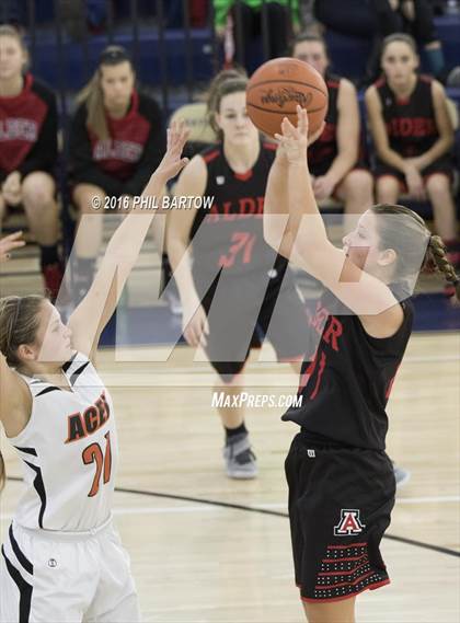 Thumbnail 1 in Jonathan Alder vs Amanda-Clearcreek (Teays Valley Jeff Sheets Holiday Classic) photogallery.