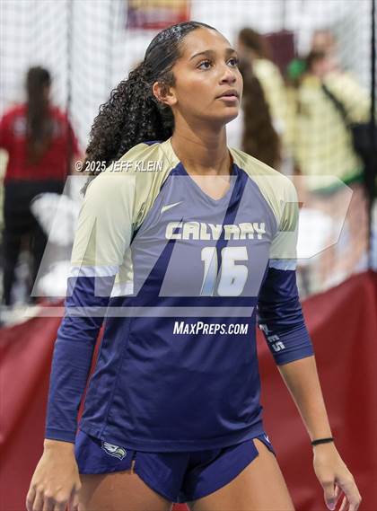 Thumbnail 2 in Calvary Christian Academy vs Boca Raton (South Florida Showdown) photogallery.