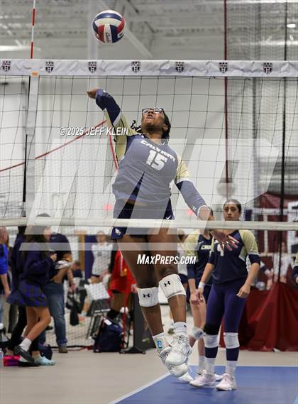 Thumbnail 2 in Calvary Christian Academy vs Boca Raton (South Florida Showdown) photogallery.