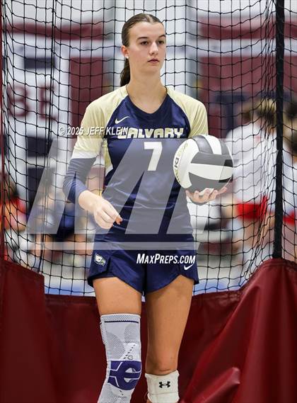 Thumbnail 3 in Calvary Christian Academy vs Boca Raton (South Florida Showdown) photogallery.