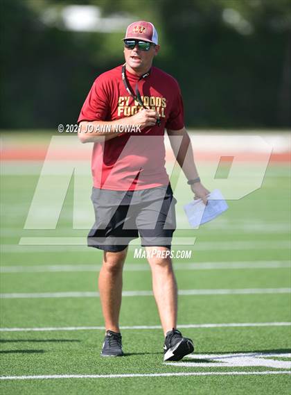 Thumbnail 3 in Willis @ Cypress Woods (scrimmage) photogallery.