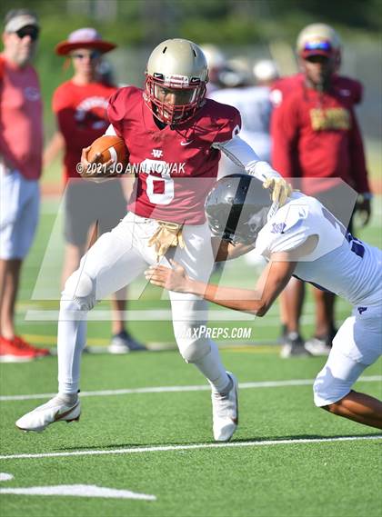 Thumbnail 3 in Willis @ Cypress Woods (scrimmage) photogallery.