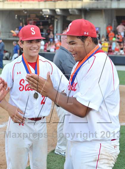 Thumbnail 1 in Fuquay-Varina vs. South Mecklenburg (NCHSAA 4A Final - Game 3) photogallery.