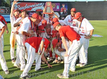 Thumbnail 2 in Fuquay-Varina vs. South Mecklenburg (NCHSAA 4A Final - Game 3) photogallery.