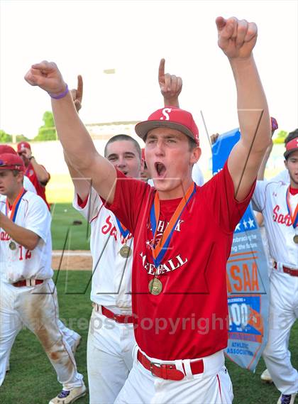 Thumbnail 1 in Fuquay-Varina vs. South Mecklenburg (NCHSAA 4A Final - Game 3) photogallery.