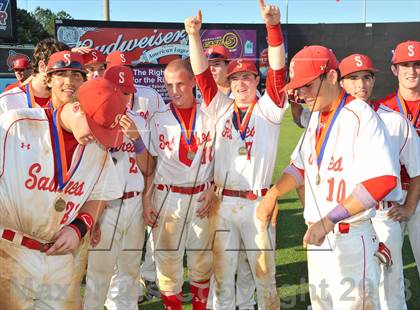 Thumbnail 1 in Fuquay-Varina vs. South Mecklenburg (NCHSAA 4A Final - Game 3) photogallery.