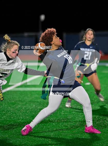 Thumbnail 3 in Blessed Trinity vs. Marietta (GHSA Division 3 Round 2) photogallery.
