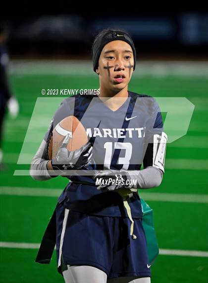 Thumbnail 1 in Blessed Trinity vs. Marietta (GHSA Division 3 Round 2) photogallery.
